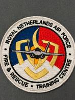 Embleem RNLAF Fire & Rescue training centrum F-35, Verzenden, Luchtmacht, Nederland, Embleem of Badge