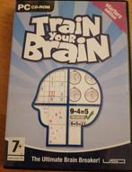 Train your brain orginele CD rom, Spelcomputers en Games, Games | Pc, Puzzel en Educatief, 1 speler, Ophalen of Verzenden, Zo goed als nieuw