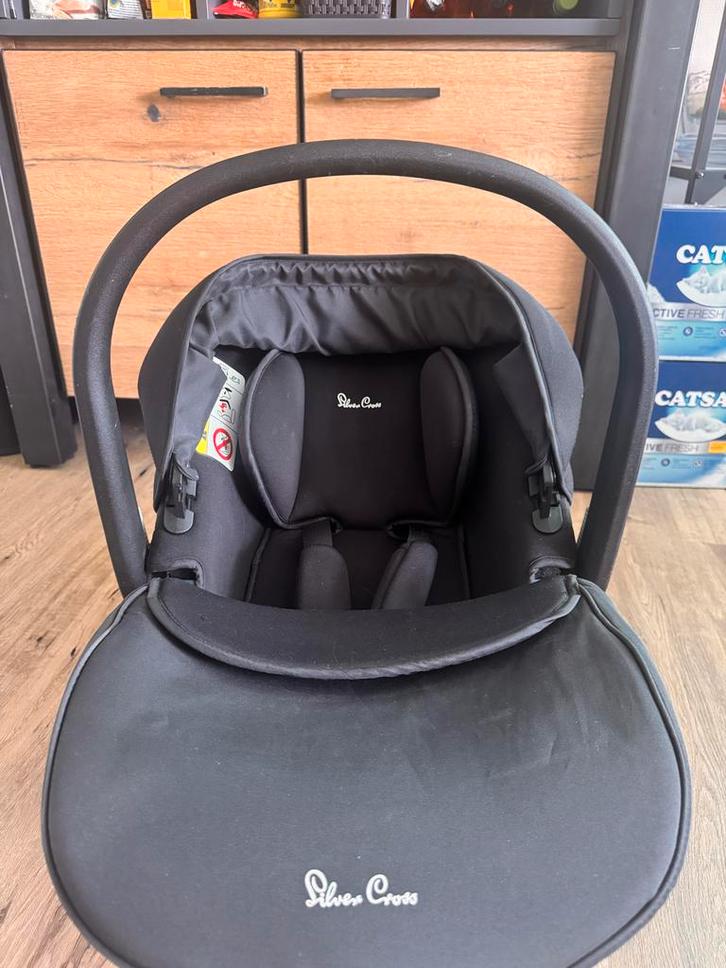 Silver Cross Autostoeltje, Kinderen en Baby's, Autostoeltjes, Zo goed als nieuw, Overige merken, Autogordel, Zijbescherming, Ophalen