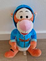 Knuffel tijgertje Tigger blauw vest Nicotoy Disney K3720, Ophalen of Verzenden, Zo goed als nieuw