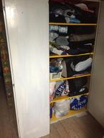 Vintage kledingkast,kast,garagekast,opbergkast,archiefkast, Met plank(en), Zo goed als nieuw, 150 tot 200 cm, 25 tot 50 cm