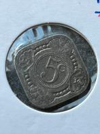 Hele mooie vierkante stuiver 1934, Postzegels en Munten, Ophalen of Verzenden, Koningin Wilhelmina, 5 cent, Losse munt
