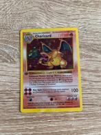 Charizard 4/102 1st Edition Holo Shadowed, Hobby en Vrije tijd, Verzamelkaartspellen | Pokémon, Ophalen of Verzenden, Gebruikt