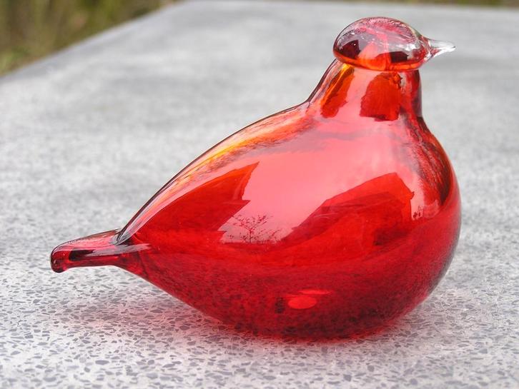 Toikka iittala Stern rood Kerst kleur, Antiek en Kunst, Kunst | Designobjecten, Ophalen of Verzenden