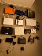 Partij van 15x netwerk switch en routers diverse soorten, Computers en Software, Netwerk switches, Ophalen of Verzenden