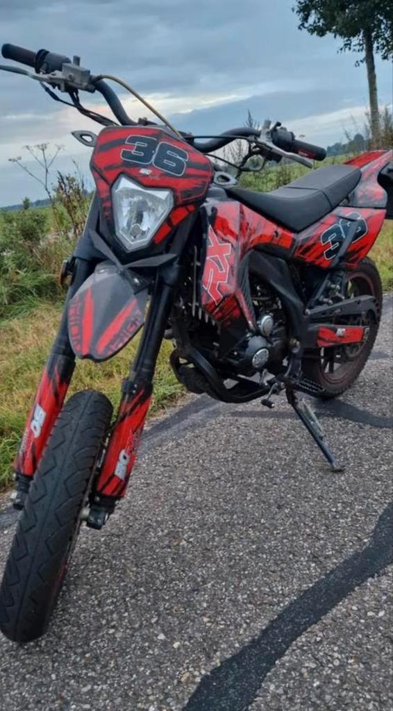 Nette Orion RX50 Apollo schakelbrommer, Fietsen en Brommers, Brommers | Crossbrommers, Gebruikt, Overige merken, Ophalen