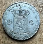 2,5 gulden 1840 Willem I, Postzegels en Munten, Munten | Nederland, Ophalen, Koning Willem I, 2½ gulden, Losse munt