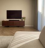 Tv kast Walnoot Acaciahout 200x46 cm, Huis en Inrichting, Kasten | Televisiemeubels, Ophalen, Zo goed als nieuw, 200 cm of meer
