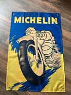 MICHELIN RETRO BANNER 60X90 MET BEVESTIGGINGS OGEN, Ophalen of Verzenden, Nieuw