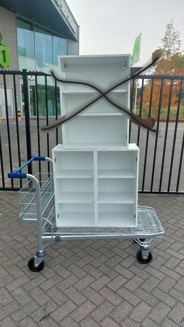 Keukenkast wandkast  bovenkast Bruynzeel kast kastje  beschikbaar voor biedingen