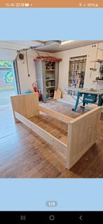 Bed van terug gedroogd en geschaafd hout, Ophalen of Verzenden, Nieuw