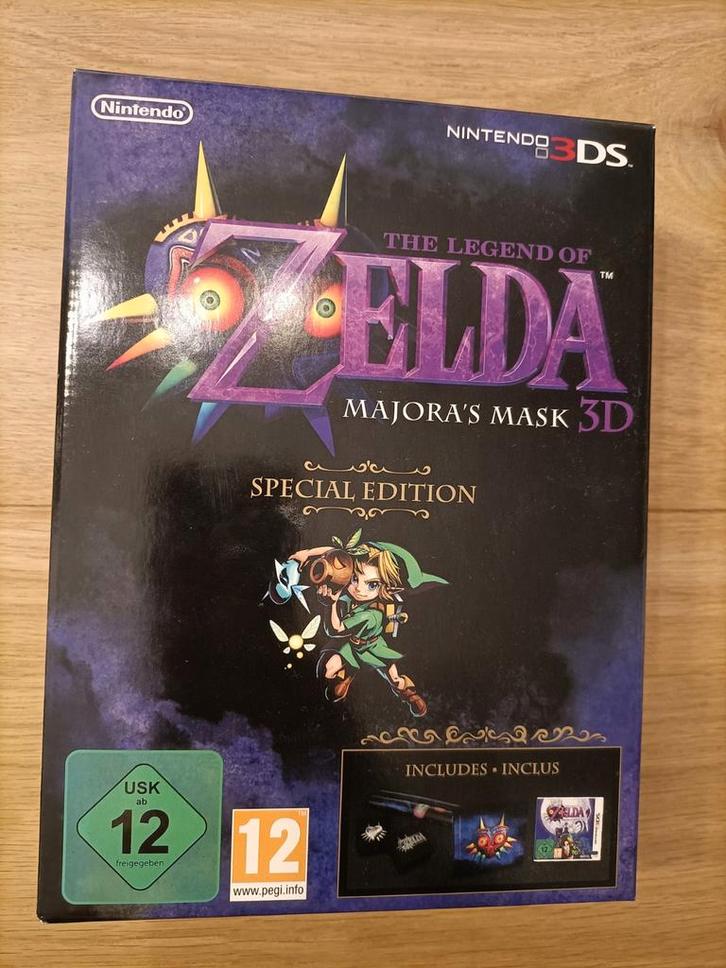 The Legend of Zelda Majora's Mask Special Edition 3DS  NIEUW, Spelcomputers en Games, Games | Nintendo 2DS en 3DS, Zo goed als nieuw
