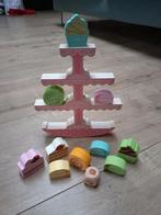 Houten Balansspel Taart, Kinderen en Baby's, Speelgoed | Houten speelgoed, Ophalen, Zo goed als nieuw, Overige typen