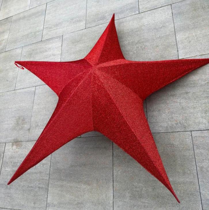 #kerst #kerstster #rood #opvouwbaar, Diversen, Kerst, Zo goed als nieuw, Ophalen of Verzenden