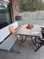 Te koop verwarmde banken gemaakt van radiators, Ophalen, Gebruikt, Overige typen, 150 cm of meer