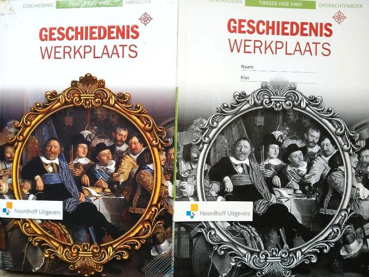 GESCHIEDENIS WERKPLAATS 2e editie 5/6 VWO Tekst + Werkboek, Boeken, Schoolboeken, Gelezen, Geschiedenis, VWO, Verzenden