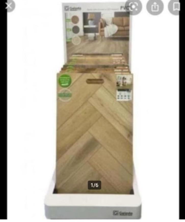 Laminaat PVC Vloerbedekking Droogloopmatten, Huis en Inrichting, Stoffering | Vloerbedekking, Zo goed als nieuw, Laminaat, 75 m² of meer