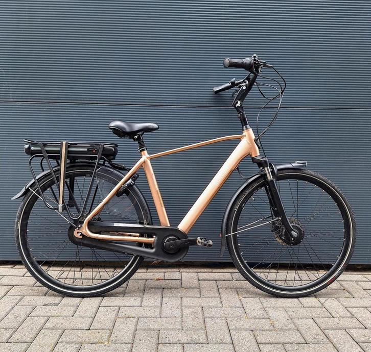Stella Livorno Gold FDST Elektrische Fiets *ZGAN*, Fietsen en Brommers, Fietsen | Heren | Herenfietsen, Zo goed als nieuw, Overige merken