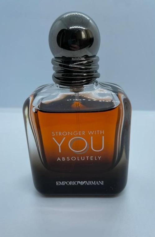 Emporio Armani Stronger With You Absolutely sample, Sieraden, Tassen en Uiterlijk, Uiterlijk | Parfum, Nieuw, Ophalen