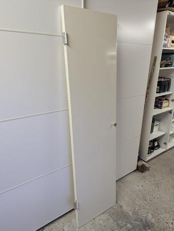 Witte draaideur inbouwkast – 198 x 51 cm – incl. scharnieren beschikbaar voor biedingen