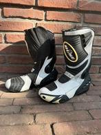 Büse Motorlaarzen Race Maat 40 Wit Zwart, Motoren, Kleding | Motorkleding, Ophalen of Verzenden, Tweedehands, Laarzen, Buse