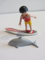 PLAYMOBIL Surfer met dolfijn - 5372, Kinderen en Baby's, Speelgoed | Playmobil, Gebruikt, Ophalen of Verzenden, Los playmobil