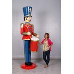 Toy Soldier met Drum – Notenkraker beeld 275 cm, Diversen, Kerst, Ophalen, HorecaBeelden, Nieuw, HorecaBeelden