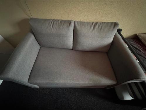 Grijze slaapbank – compact en netjes, Huis en Inrichting, Slaapkamer | Slaapbanken, Zo goed als nieuw, 80 cm, Overige maten, Eenpersoons