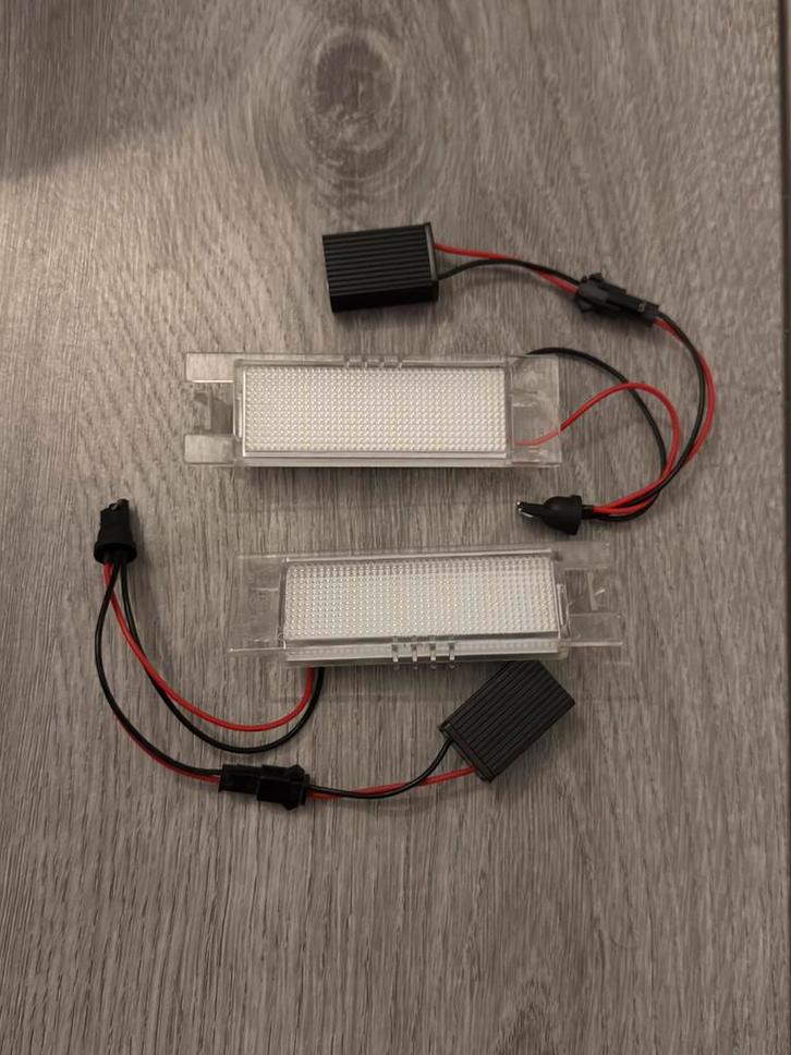 2x LED number plate lights for OPEL, Auto diversen, Tuning en Styling, Ophalen of Verzenden