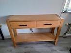 Masieve Side table, Ophalen, Zo goed als nieuw, 25 tot 50 cm, Rechthoekig
