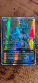 White Kyurem GX - Pokémon Kaart, Ophalen, Gebruikt, Losse kaart, Foil