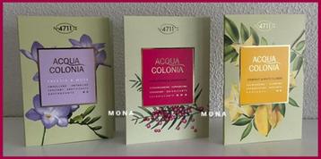 4711 Acqua Colonia set 3 parfum samples proefjes testers beschikbaar voor biedingen