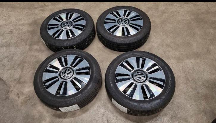 Volkswagen Up velgen Origineel 165 65 15 5x100, Auto-onderdelen, Banden en Velgen, Banden en Velgen, Zomerbanden, 15 inch, 165 mm