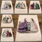 Antieke gravures midden 19e eeuw le journal 7,50 per stuk, Ophalen of Verzenden