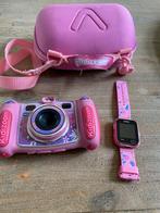 Vtech kidizoom duo kinder camera met smart watch, Kinderen en Baby's, Speelgoed | Vtech, Ophalen of Verzenden, Zo goed als nieuw
