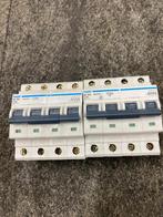 Hager Installatieautomaat D 50A en 32A 4p NDN450,NDN432, Ophalen, Gebruikt, Overige typen