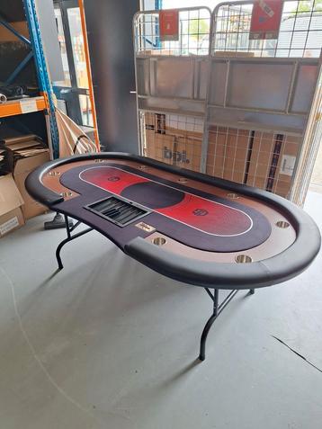 Pokertafel Royal Flush - Showmodel - 125 korting  beschikbaar voor biedingen