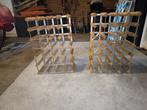 Wijnrek voor 24 flessen 42 cm x 61 cm, Ophalen, Gebruikt, 50 tot 75 cm, 15 tot 25 flessen