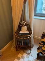 Rotan Wieg met Hemel, Kinderen en Baby's, Babywiegjes en Ledikanten, Ophalen of Verzenden, Gebruikt, Wieg