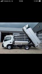 Mitsubishi FUSO Canter 3s13 2013 Wit, Auto's, Euro 5, 4 cilinders, FUSO, Grijs
