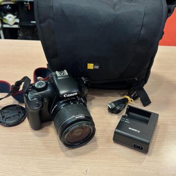 Canon EOS 1100D Camera + 18-55 lens en oplader beschikbaar voor biedingen