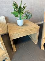 Tafeltje steigerhout, Ophalen, 25 tot 50 cm, Rechthoekig