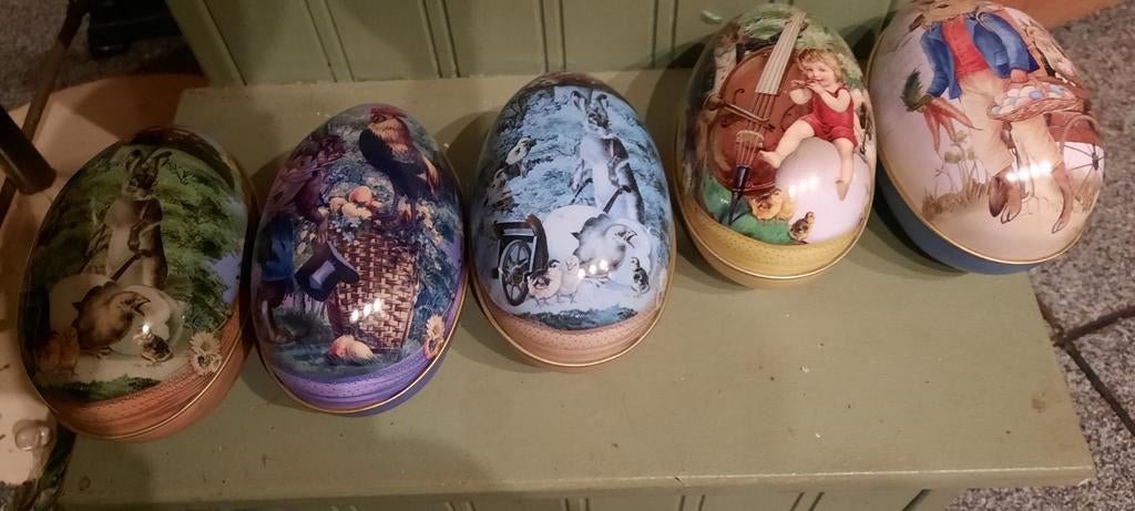 Decoratieve eieren met afbeeldingen, Ophalen of Verzenden