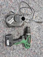 Hitachi accu boormachine 10,8v, Ophalen of Verzenden, Gebruikt, Boormachine, Variabele snelheid