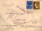 Haarlem - Van der Linden - Stempel - Frankering - USA - 1946, Postzegels en Munten, Brieven en Enveloppen | Nederland, Verzenden