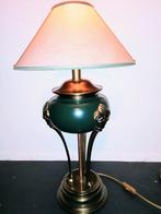 Mooie oude tafellamp in "Le Dauphin" stijl, Minder dan 50 cm, Ophalen of Verzenden, Metaal, Zo goed als nieuw