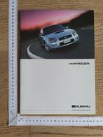 Subaru Impreza, brochure 2002, Ophalen of Verzenden, Gelezen, Overige merken