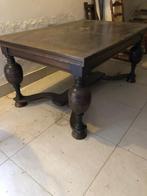 vintage eettafel, Ophalen, Gebruikt, 100 tot 150 cm, 200 cm of meer