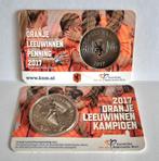 Coincard 2017 - Oranje Leeuwinnen Penning, Ophalen of Verzenden, Overige materialen