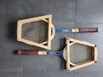 snauwaert vintage houten tennisracket, Sport en Fitness, Tennis, Overige merken, Racket, Gebruikt, Ophalen